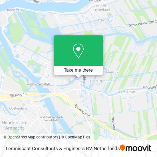 Lemniscaat Consultants & Engineers BV map