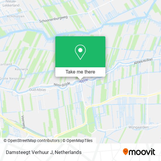 Damsteegt Verhuur J map