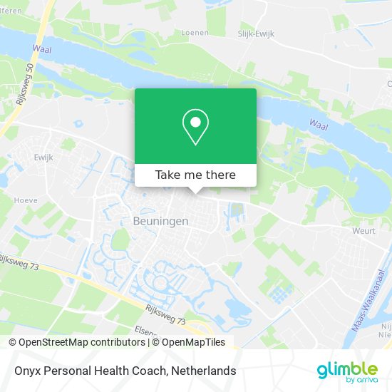 Onyx Personal Health Coach map