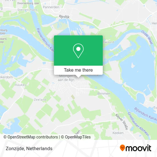 Zonzijde map