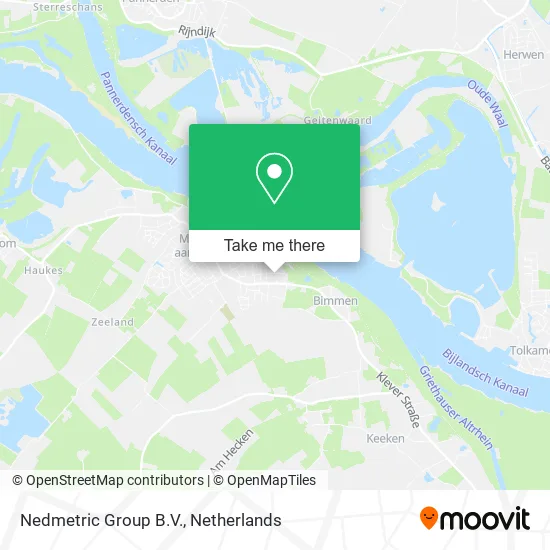 Nedmetric Group B.V. map
