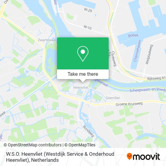 W.S.O. Heenvliet (Westdijk Service & Onderhoud Heenvliet) map