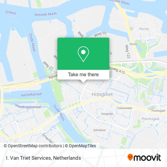 I. Van Triet Services map