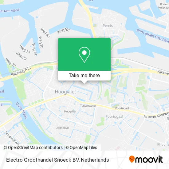 Electro Groothandel Snoeck BV map