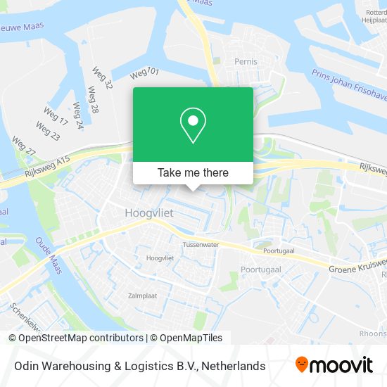 Odin Warehousing & Logistics B.V. map