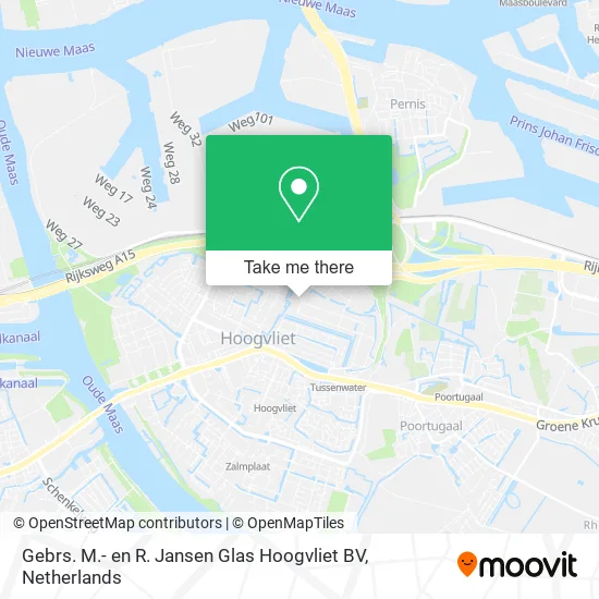 Gebrs. M.- en R. Jansen Glas Hoogvliet BV map