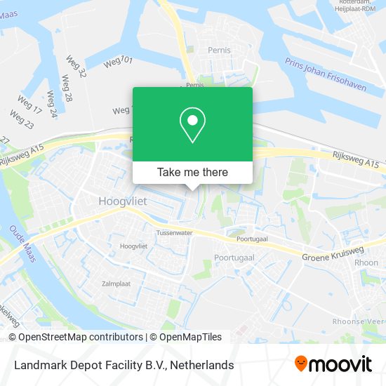 Landmark Depot Facility B.V. map