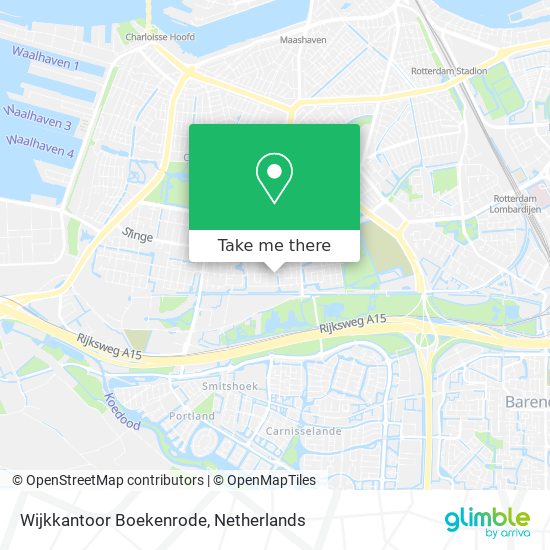 Wijkkantoor Boekenrode Karte