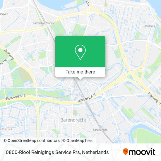 0800-Riool Reinigings Service Rrs map