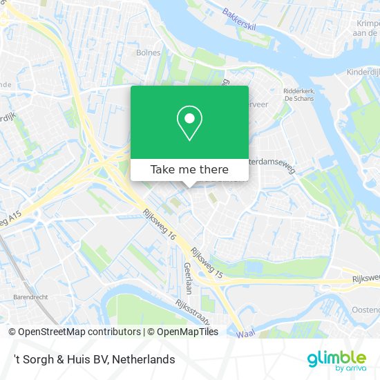 't Sorgh & Huis BV map