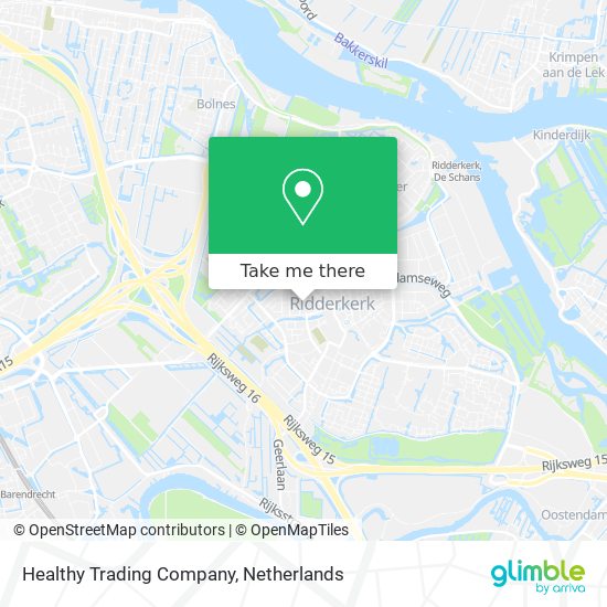 Healthy Trading Company Karte