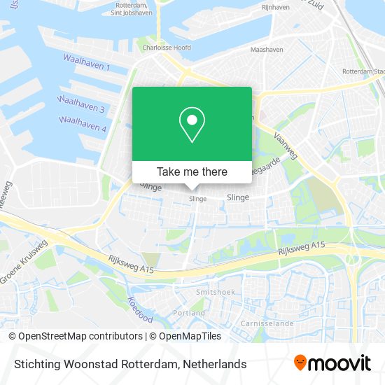 Stichting Woonstad Rotterdam map