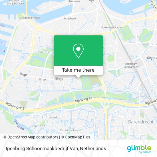 Ipenburg Schoonmaakbedrijf Van map