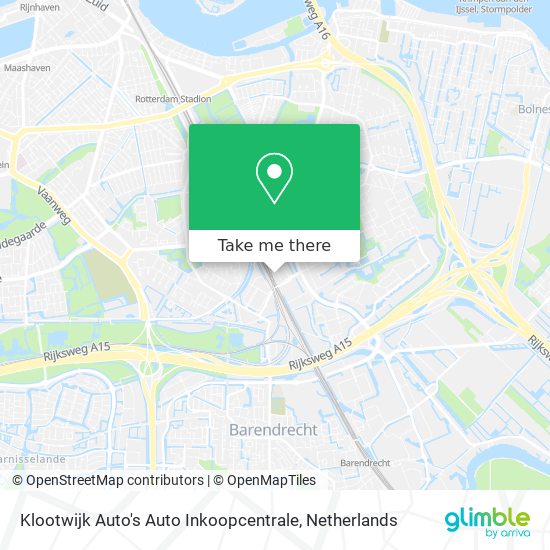 Klootwijk Auto's Auto Inkoopcentrale Karte