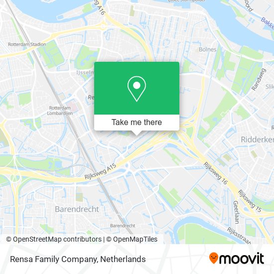 Rensa Family Company map