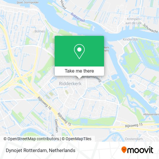 Dynojet Rotterdam map