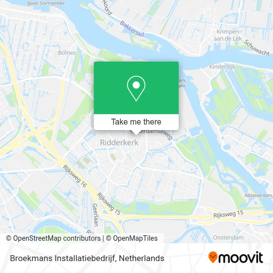 Broekmans Installatiebedrijf map