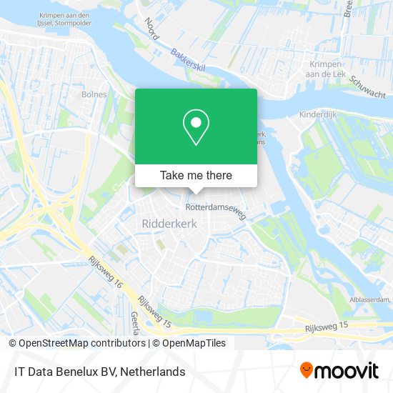 IT Data Benelux BV map