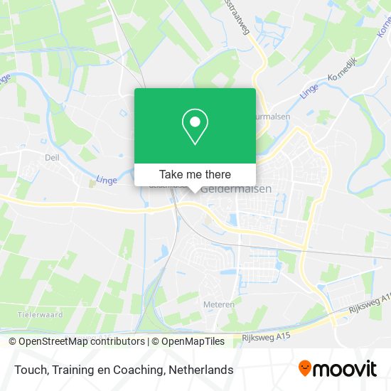 Touch, Training en Coaching Karte