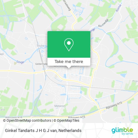 Ginkel Tandarts J H G J van Karte