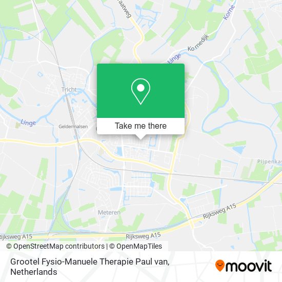 Grootel Fysio-Manuele Therapie Paul van map