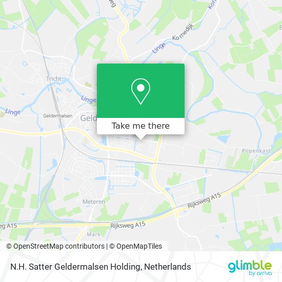 N.H. Satter Geldermalsen Holding map