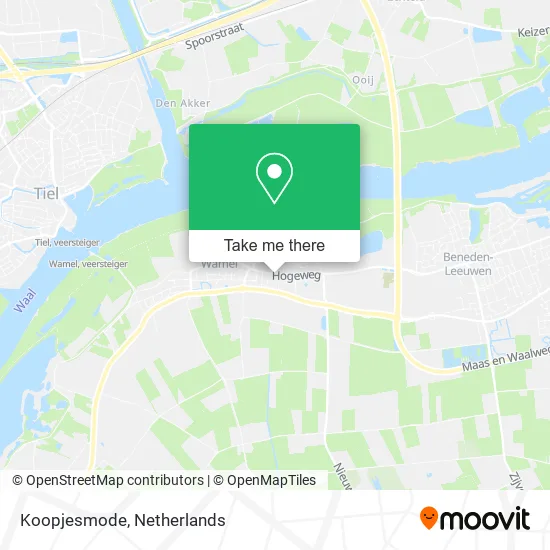 Koopjesmode map