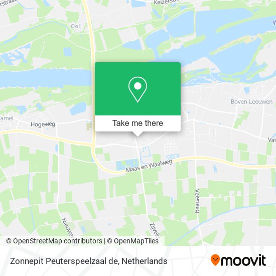 Zonnepit Peuterspeelzaal de map