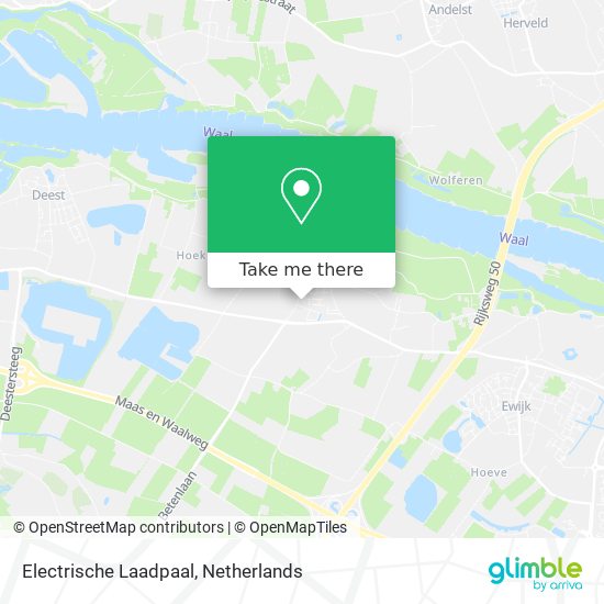 Electrische Laadpaal Karte