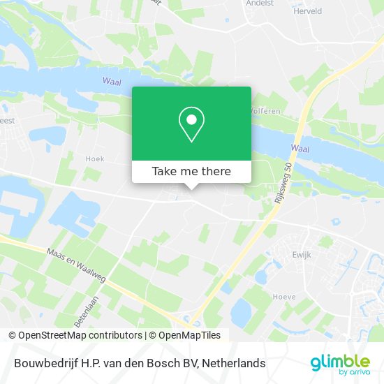 Bouwbedrijf H.P. van den Bosch BV map