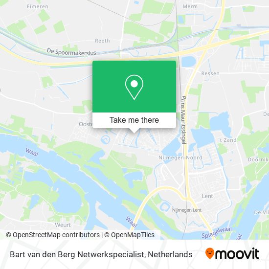 Bart van den Berg Netwerkspecialist Karte