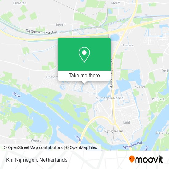 Klif Nijmegen Karte