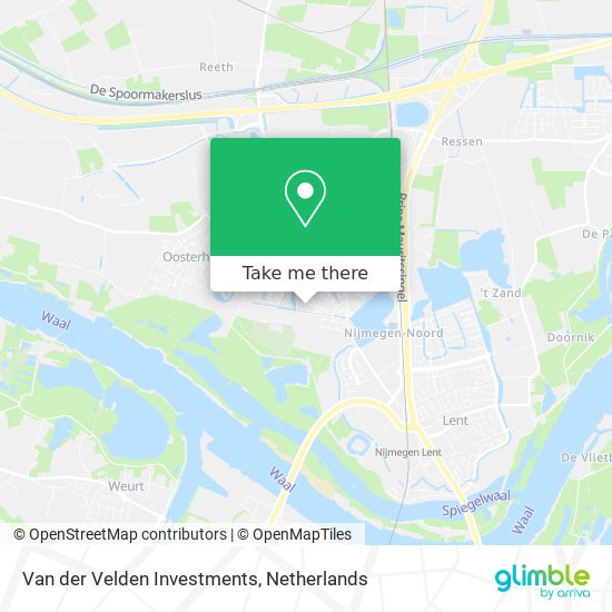 Van der Velden Investments map