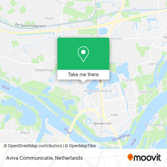 Aviva Communicatie map