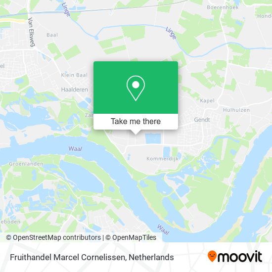 Fruithandel Marcel Cornelissen map