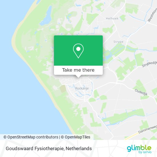 Goudswaard Fysiotherapie Karte