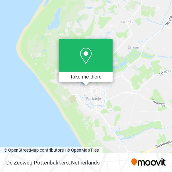 De Zeeweg Pottenbakkers map