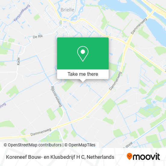 Koreneef Bouw- en Klusbedrijf H C map