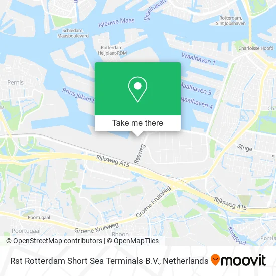 Rst Rotterdam Short Sea Terminals B.V. map