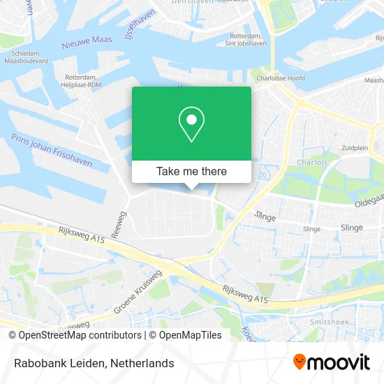 Rabobank Leiden map