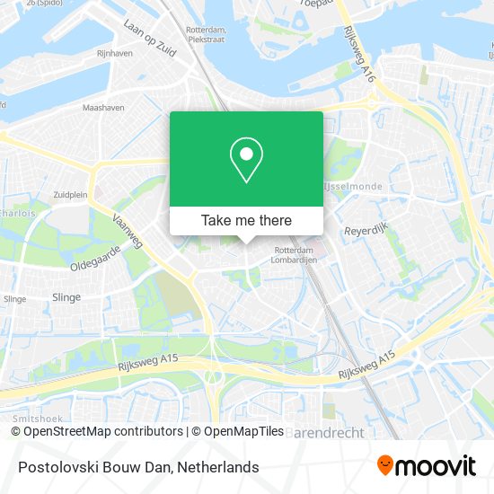 Postolovski Bouw Dan map