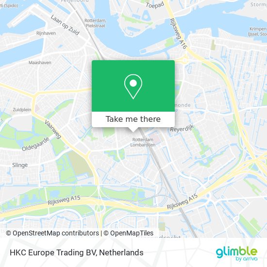 HKC Europe Trading BV map