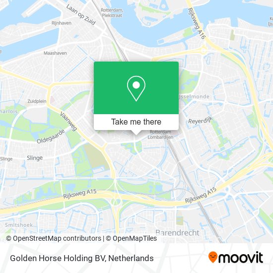 Golden Horse Holding BV map