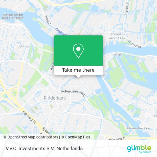 V.V.O. Investments B.V. map