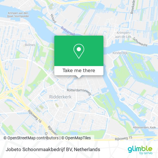 Jobeto Schoonmaakbedrijf BV map