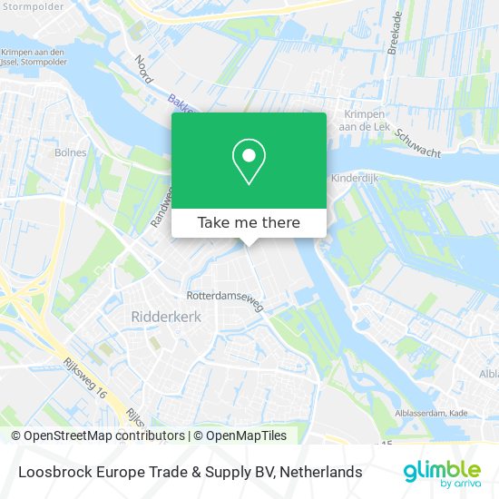 Loosbrock Europe Trade & Supply BV map