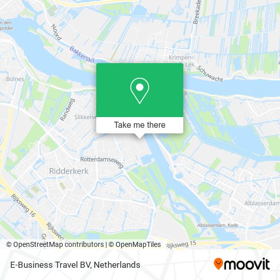 E-Business Travel BV map