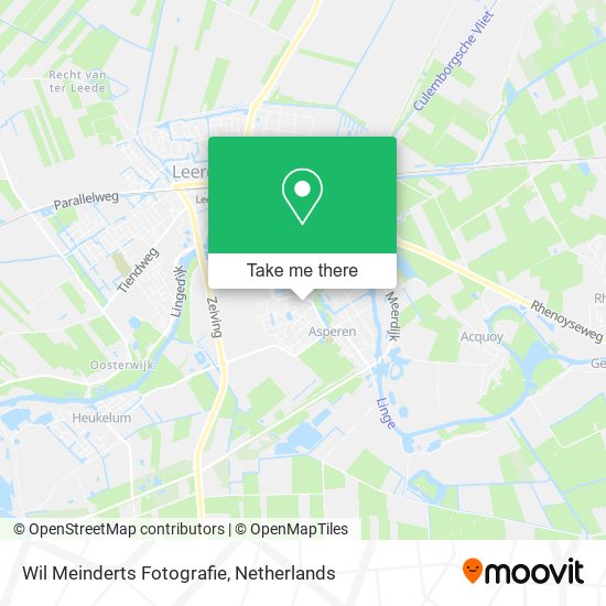 Wil Meinderts Fotografie map