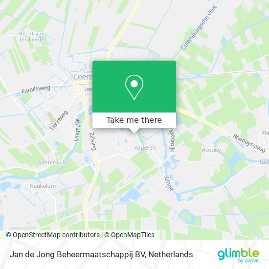 Jan de Jong Beheermaatschappij BV map