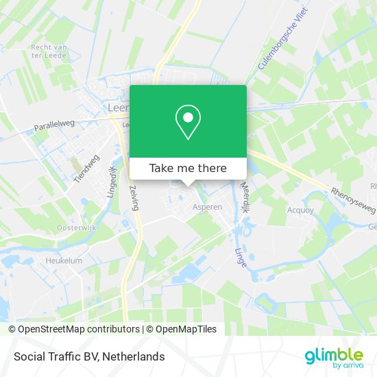 Social Traffic BV map